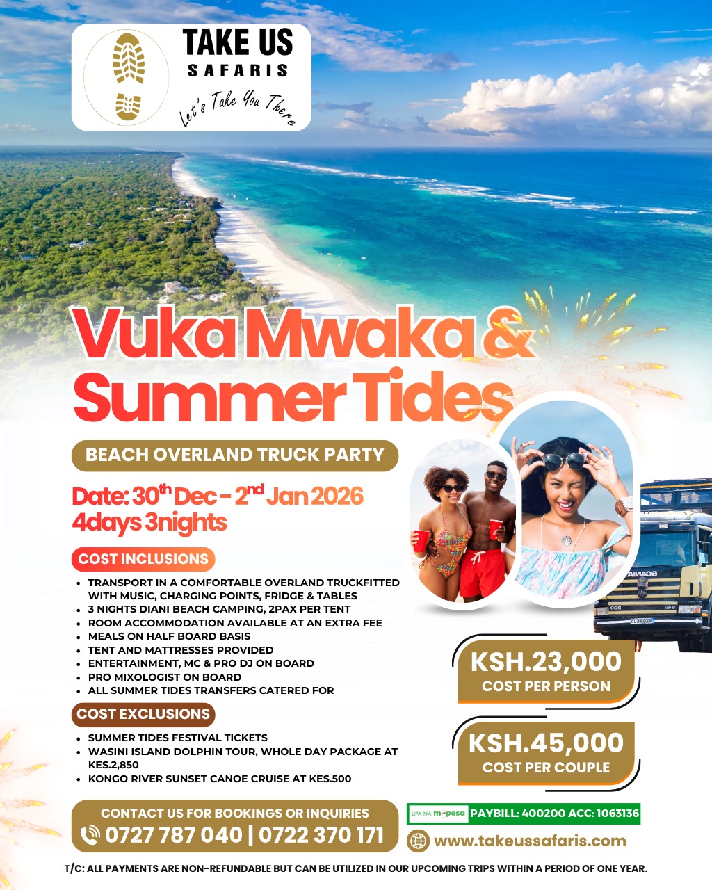 Diani Vuka Mwaka Experience 